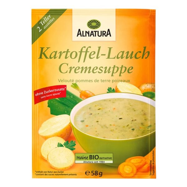 Alnatura Kartoffel-Lauch-Cremesuppe 58g