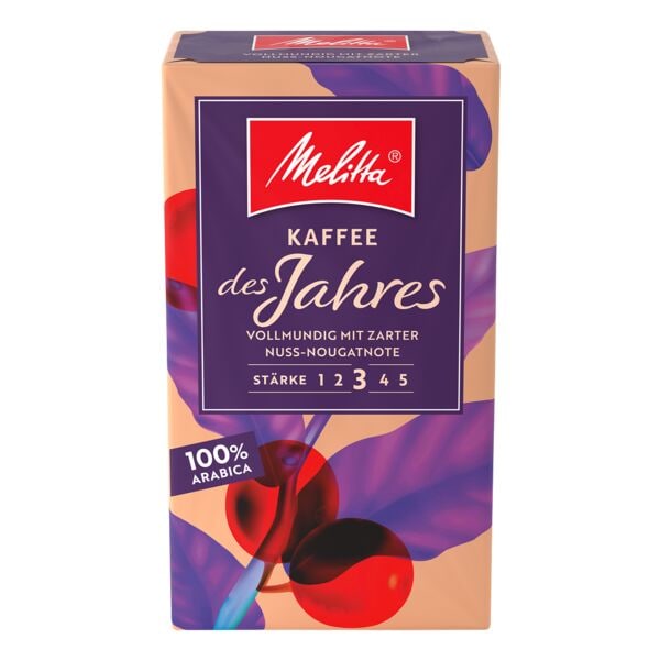 Melitta Gemahlener Kaffee »Kaffee des Jahres« 500 g braun