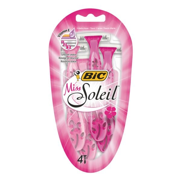 BIC 4er-Pack Einweg-Rasierer »Miss Soleil«