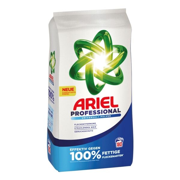 ARIEL Vollwaschmittel Pulver »Professional Universal+« 9,9 kg - 180 WL weiß