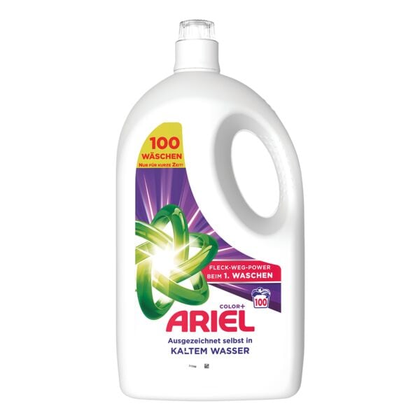 ARIEL Flüssigwaschmittel »Colour+« 4,5 Liter 100 WL