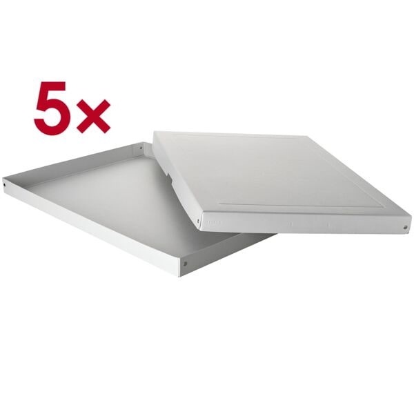 Falken Archiv-Box »PURE Box PRO DIN A2 40mm« 5 Stück weiß, 44x4x62 cm