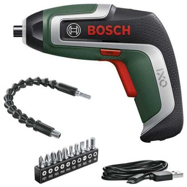 BOSCH Akkuschrauber »IXO 7 Flexi Set« grün