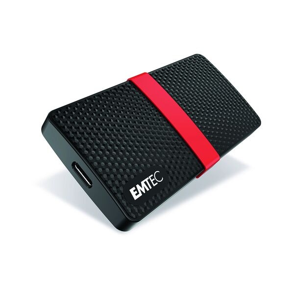 Emtec Externe Festplatte »Power Plus X200« 128 GB schwarz, 9x1x4.5 cm
