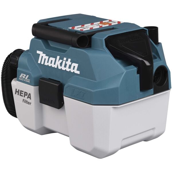 makita Akkustaubsauger »DVC750LZX3« blau, 25.1x27.8x41.8 cm