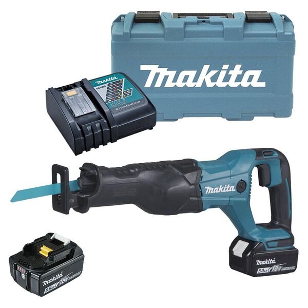makita Akku-Säbelsäge Set »DJR186RT« blau