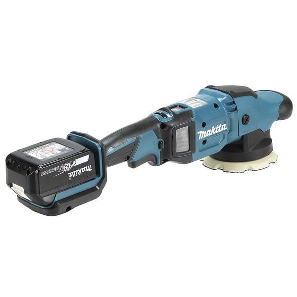makita Akku-Exzenter-Poliermaschine »DPO500Z« blau