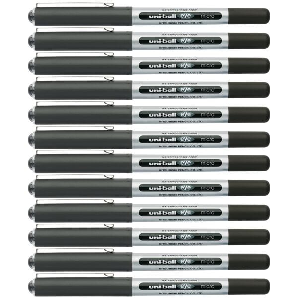 uni-ball 12er-Pack Tintenroller »uni-ball eye micro UB-150« schwarz