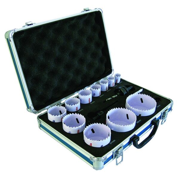makita Lochsägen-Set »Sanitär 14-teilig HSS-BiM D-47298«