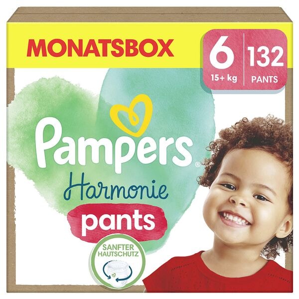 Pampers Windelhosen »Harmonie™« Gr.6 (15+ kg) 132 Stück weiß