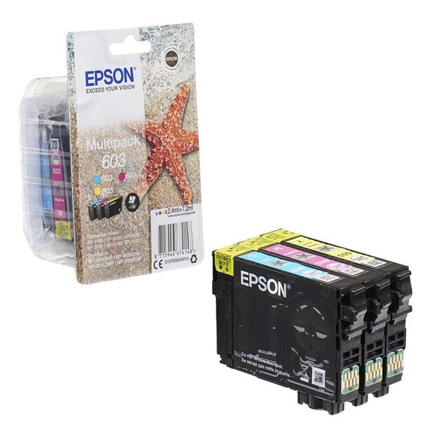Epson Tintenpatronen-Set »603/T03U54« C13T03U54010 blau