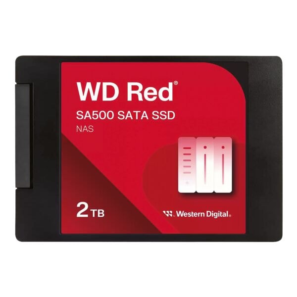 WD Interne Festplatte »Red&reg; SA500« 2000 GB, 10.01x0.711x6.985 cm