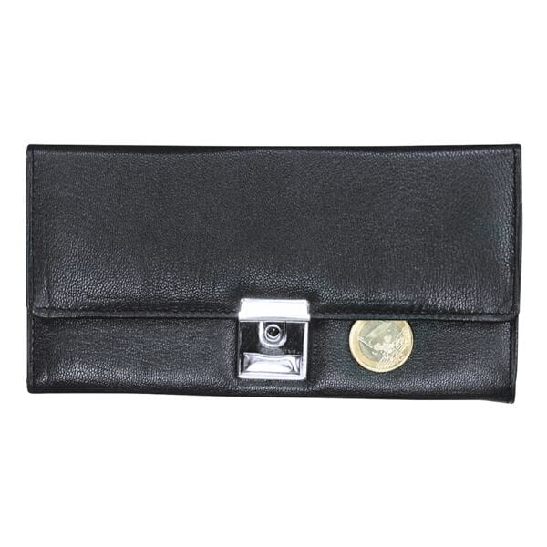 Pride and Soul Kellnerbörse mit Metallkette schwarz, 18.5x9.5 cm