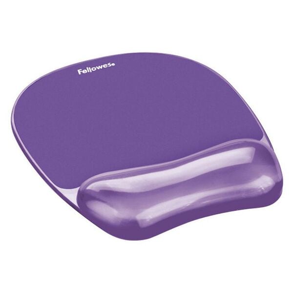 Fellowes Mousepad »Crystals Gel« violett, 24.4x9.6x29 cm