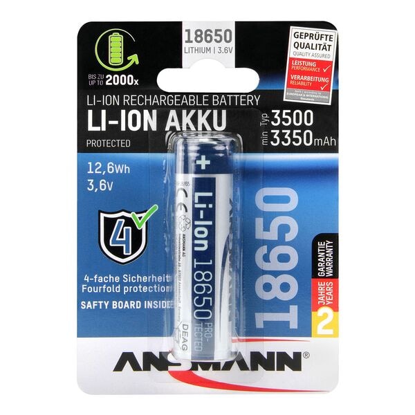 Ansmann Akku »18650« 3500 mAh