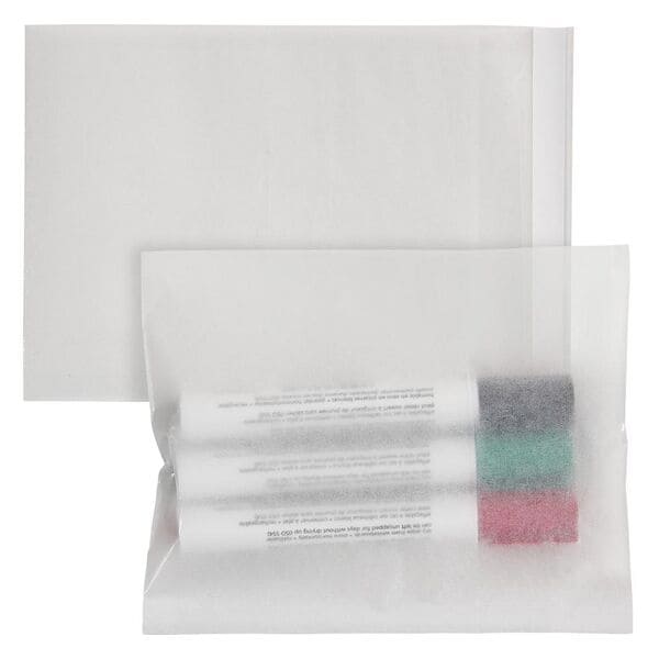 WIHEDÜ 1000 Versandtaschen 170 x 138 mm 40 g/m² ohne Fenster transparent, 17x13.8 cm