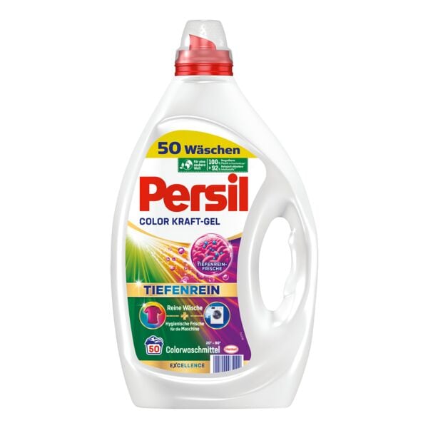 Persil Farbwaschmittel »Color Kraft-Gel - Tiefenrein« 50 WL weiß