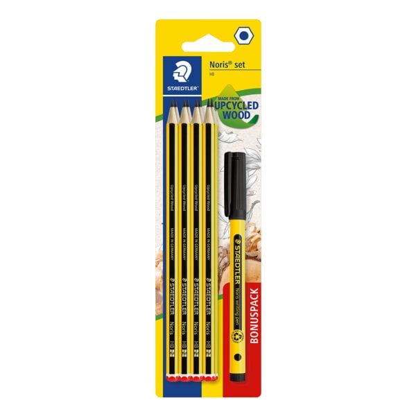 Staedtler Bleistift-Set »Noris HB Set BK 100% PEFC«