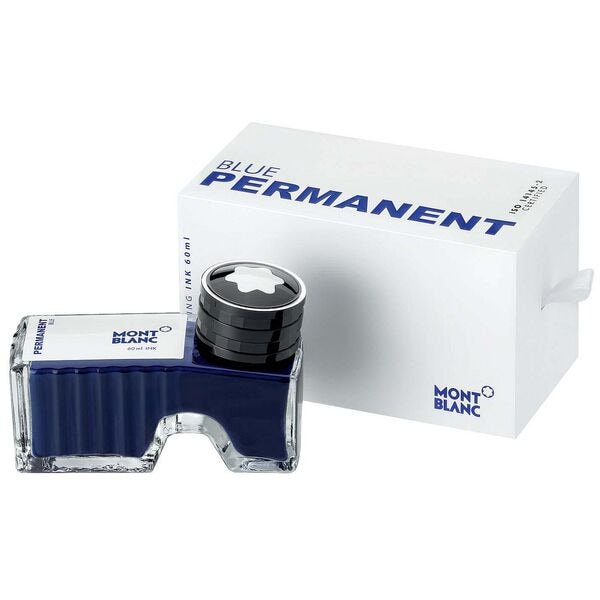 MONTBLANC Tinte im Nachfüllglas »permanent« 60.0 ml blau