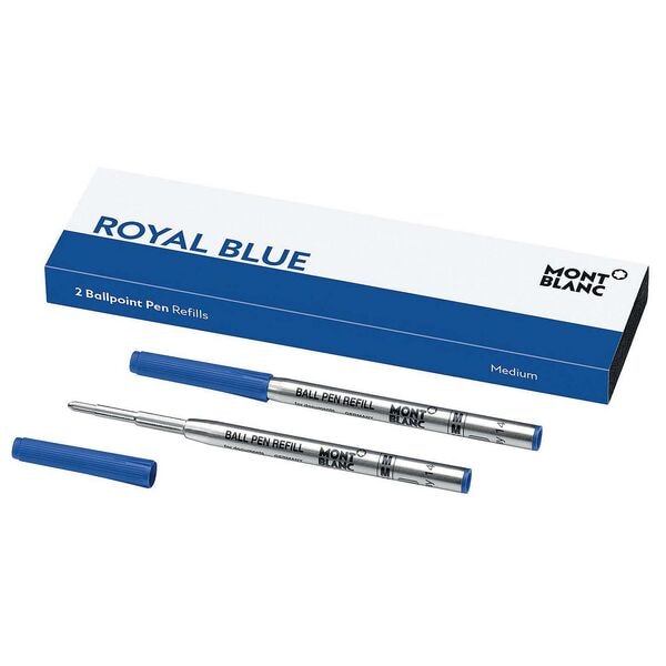 MONTBLANC 2er-Pack Kugelschreibermine M (mittel) dokumentenecht schwarz