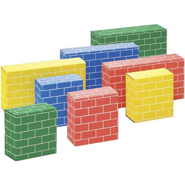 Bankers Box System Bastel-Set »Bauklötze« 40-teilig, 30.6x15.3 cm