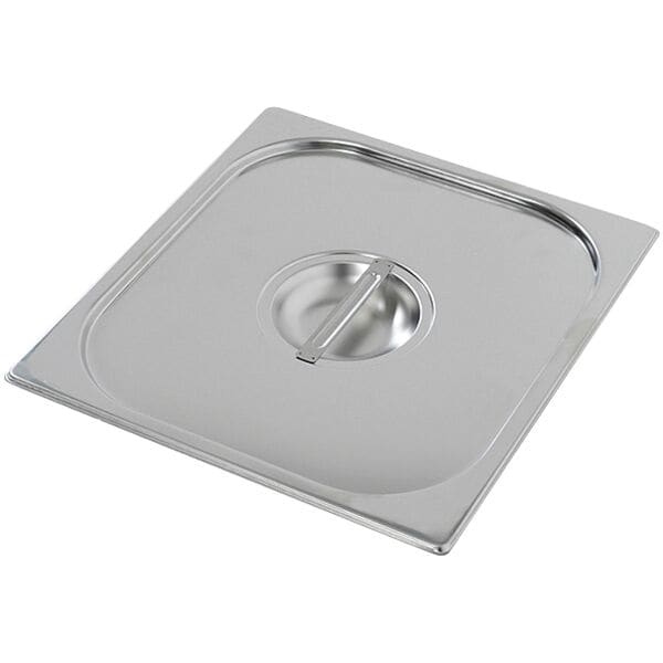 Bartscher GN-Behälter Zubehör Deckel für 2/3 GN silber, 35.4x2x32.5 cm