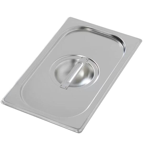Bartscher GN-Behälter Zubehör Deckel für 1/4 GN silber, 26.5x2x16.2 cm