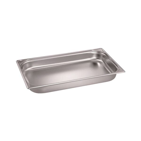 Blanco Gastronormbehälter GN Behälter 1/1 55mm silber, 53x5.5x32.5 cm