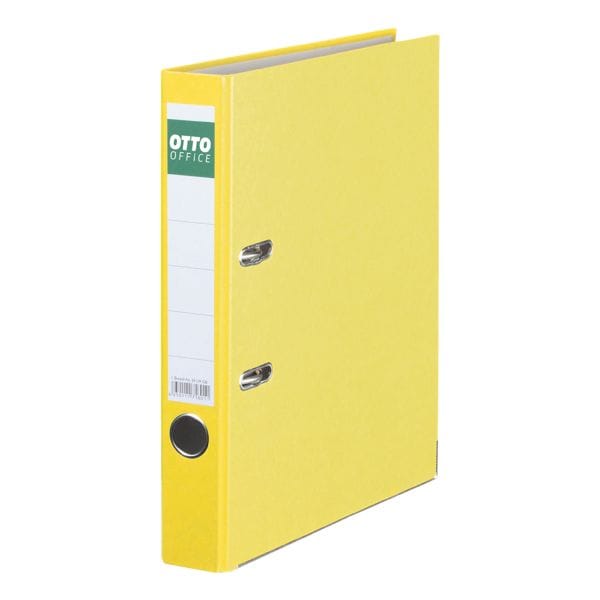 OTTO Office Ordner A4 OTTO Office schmal »Color« einfarbig gelb, 5x32x28.5 cm