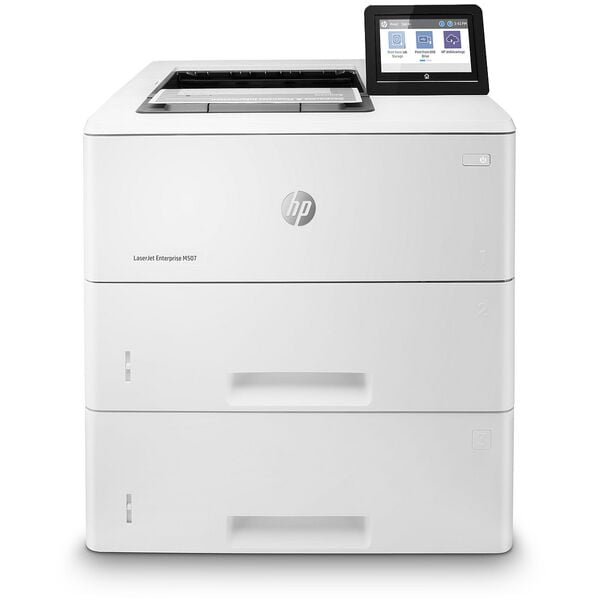 HP SW-Laserdrucker »LaserJet Enterprise M507x« weiß, 16.5x18.9x14.8 cm