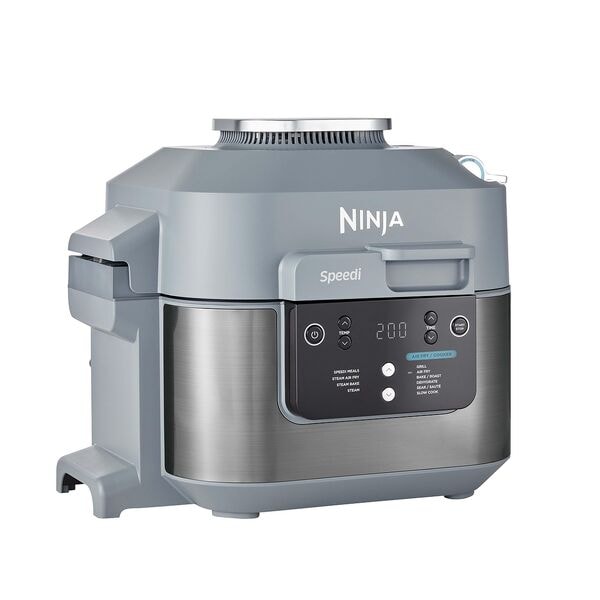 Ninja Heißluftfritteuse Speedi Rapid ON400DE Cooking System für ca. 2,0 kg / 5.7 L, 33x35 cm