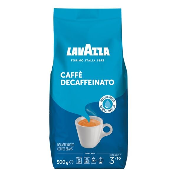 Lavazza Entkoffeinierte Kaffeebohnen Caffé Decaffeinato 500 g braun