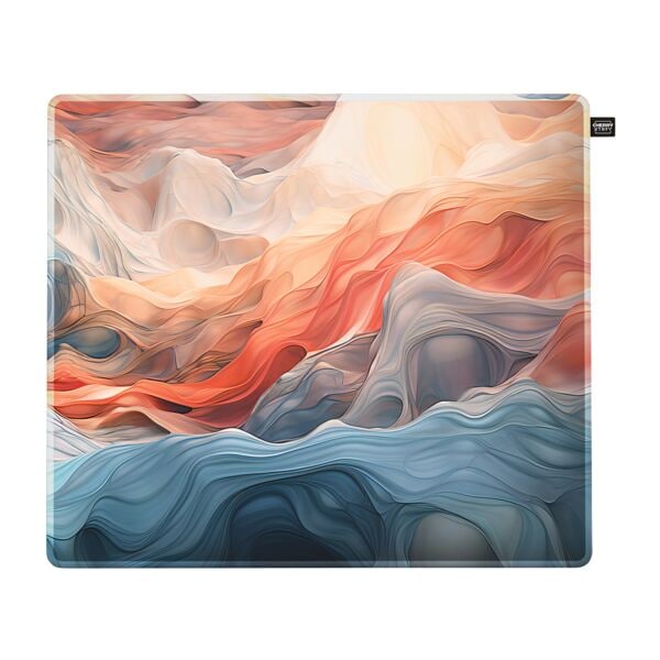 Cherry Gaming Mousepad »XTRFY GP5 Amnis Blue Medium« blau, 27x0.3x32 cm