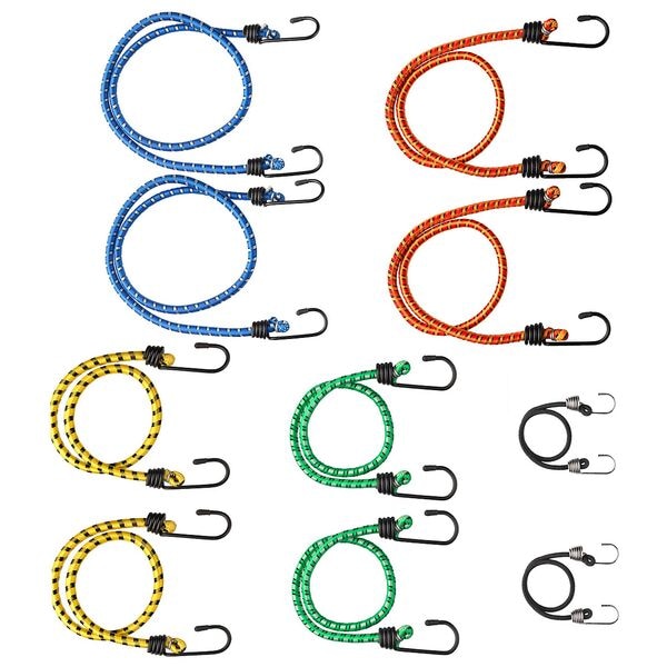 Connex Gepäckspanner 10-teilig braun