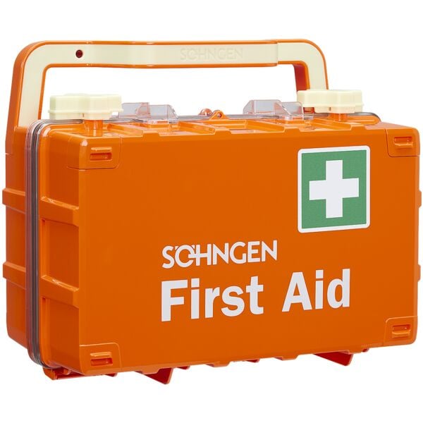 ALUDERM Erste-Hilfe-Koffer »DYNAMIC-GLOW S First Aid« DIN 13157, 28.7x27.5x15.2 cm