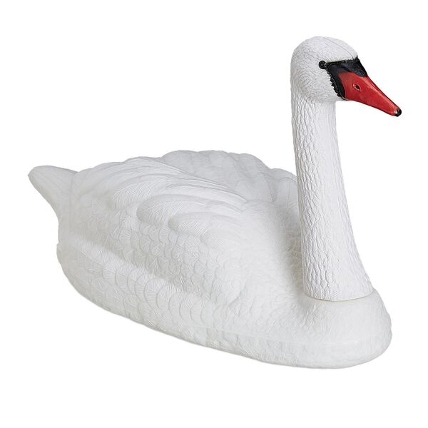 relaxdays XXL Gartendeko Schwan