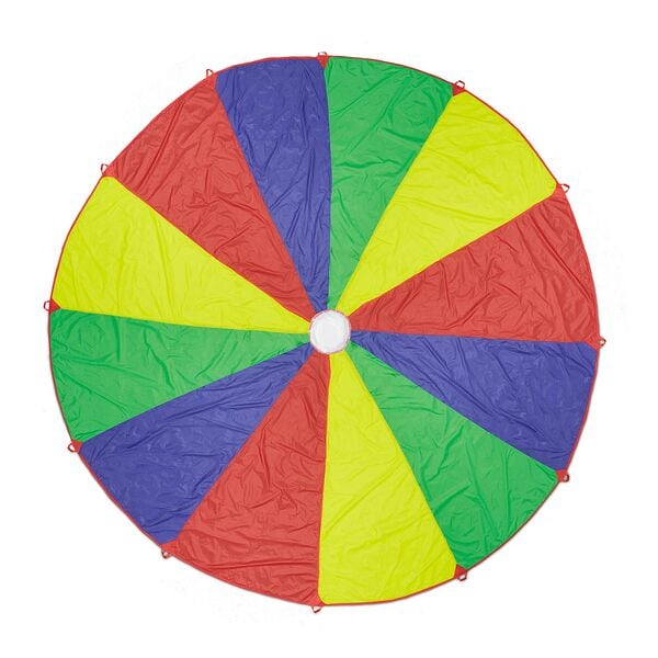 relaxdays Buntes Schwungtuch Ø 6 m