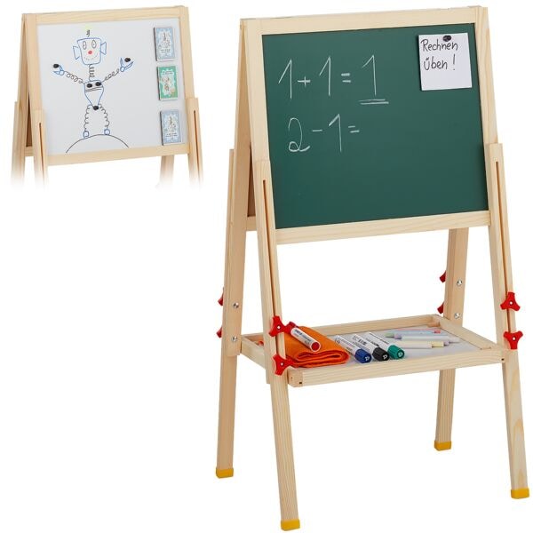 relaxdays Standtafel höhenverstellbar für Kinder
