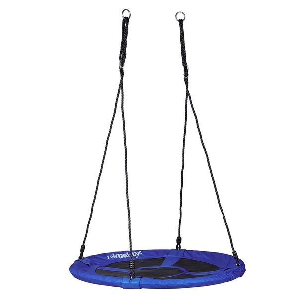 relaxdays Nestschaukel rund mit geschlossenem Sitz 153 x 90 x 90