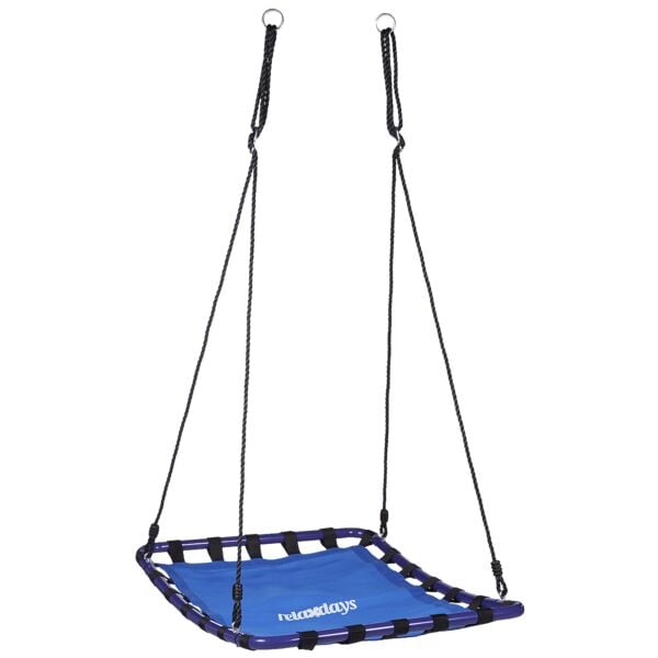 relaxdays Nestschaukel Outdoor viereckig