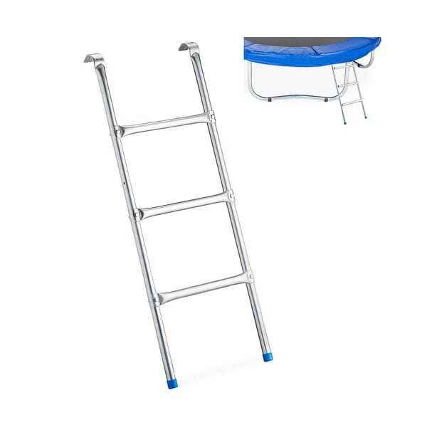 relaxdays Leiter für Trampolin mit 3 Sprossen