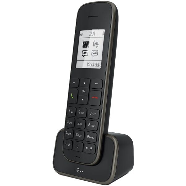 Telekom Zusatzmobilteil Sinus 207 Pack DECT-Telefon schwarz schwarz