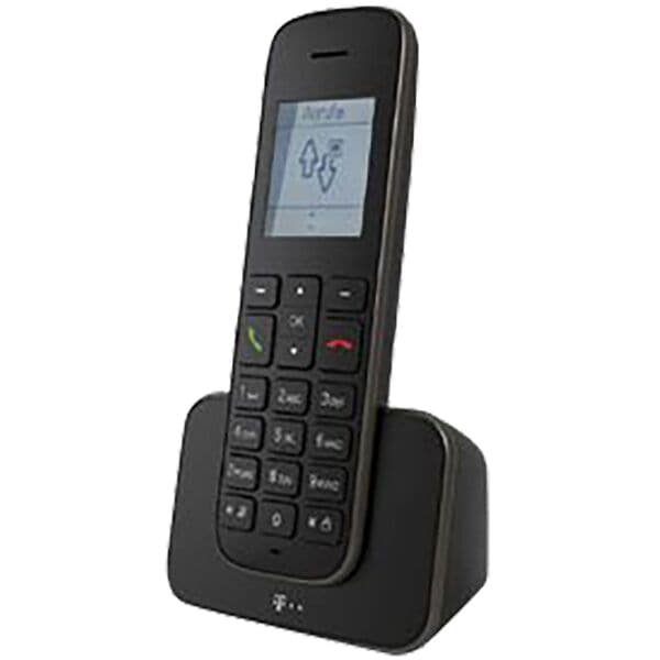 Telekom DECT-Telefon Sinus 207 schwarz schwarz