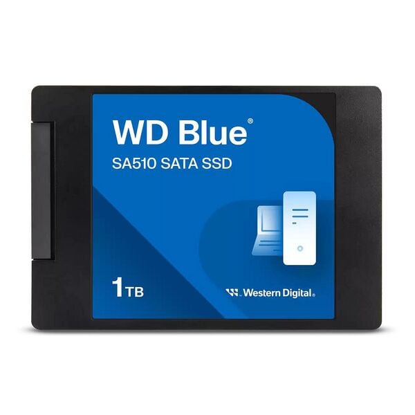 Western Digital Interne Festplatte »Blue SA510« 1000 GB blau, 6.985x0.7x10.02 cm