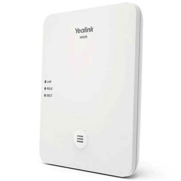 Yealink Basisstation für schnurlose Telefone »W80B« weiß