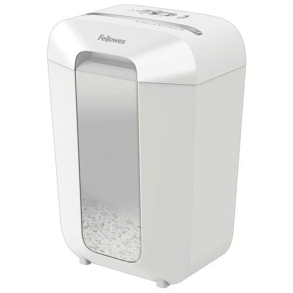 Fellowes Aktenvernichter »Powershred® LX70« P-4 weiß, 22.4x46x22 cm