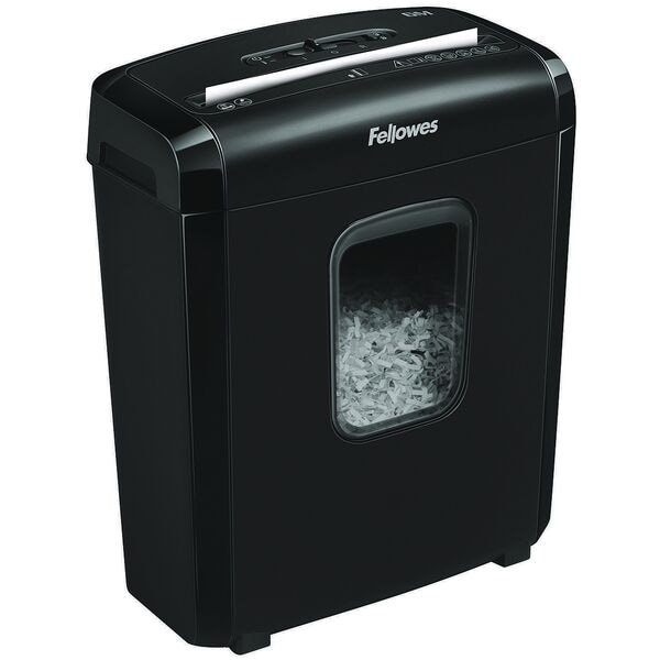 Fellowes Aktenvernichter »Powershred 6M« schwarz, 31.3x37.3x17.2 cm