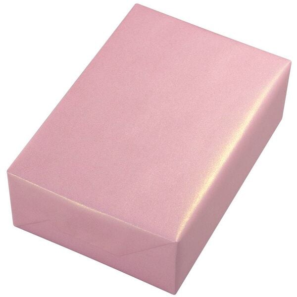 JUNG Geschenkpapier »Vollton Perlenglanz rosé« 500 mm x 20.0 m rosa