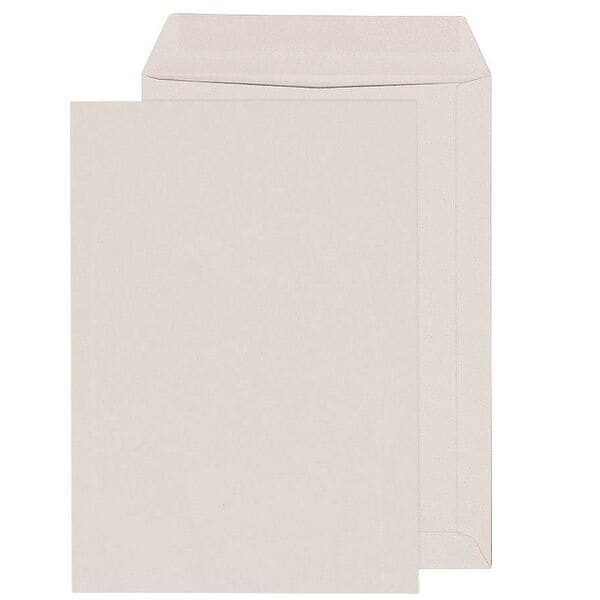 Mailmedia 250 Versandtaschen DIN B4 110 g/m² ohne Fenster grau grau, 35.3x25 cm