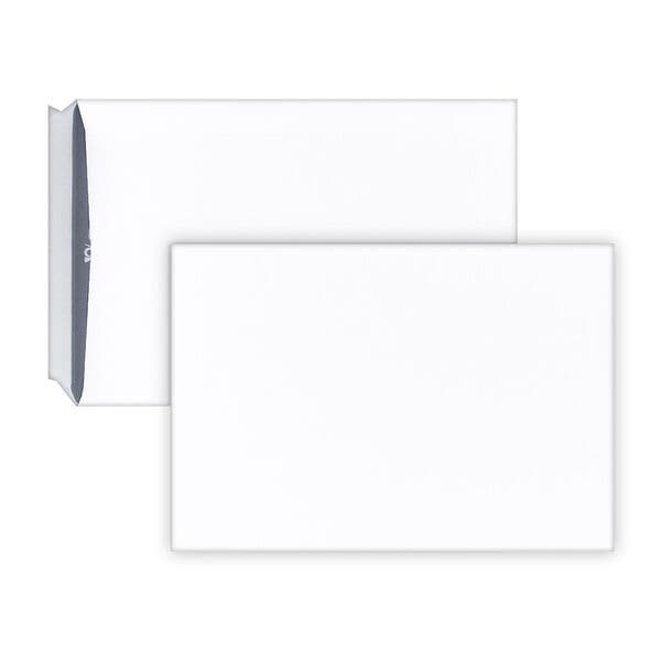 Steinmetz 500 Versandtaschen DIN C5 90 g/m² ohne Fenster weiß weiß, 22.9x16.2 cm